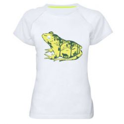 Женская футболка для спорта Froggy Night - PrintSalon