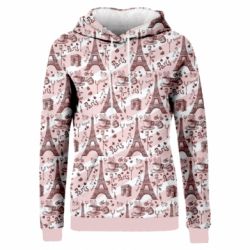 Жіноче 3D худі From Paris-PrintSalon Жіноче 3D худі From Paris