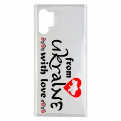 Чохол для Samsung Note 10 Plus From Ukraine (вишиванка) - PrintSalon
