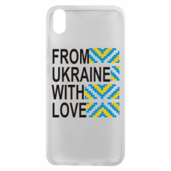 Чехол для Xiaomi Redmi 7A From Ukraine with Love (вишиванка) - PrintSalon