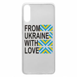 Чехол для Samsung A70 From Ukraine with Love (вишиванка) - PrintSalon