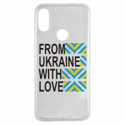 Чехол для Xiaomi Redmi Note 7 From Ukraine with Love (вишиванка) - PrintSalon