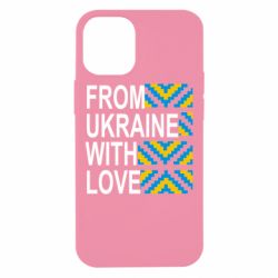 Чехол для iPhone 12 mini From Ukraine with Love (вишиванка) - PrintSalon