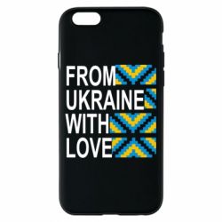 Чехол для iPhone 6/6S From Ukraine with Love (вишиванка) - PrintSalon
