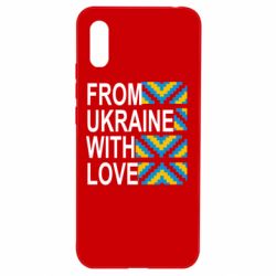 Чехол для Xiaomi Redmi 9a From Ukraine with Love (вишиванка) - PrintSalon