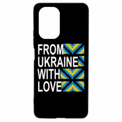 Чехол для Xiaomi Poco F3/K40 From Ukraine with Love (вишиванка) - PrintSalon