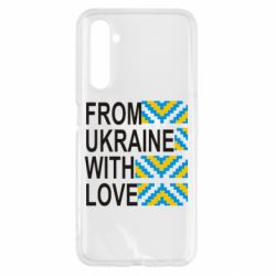 Чехол для Realme 6 From Ukraine with Love (вишиванка) - PrintSalon