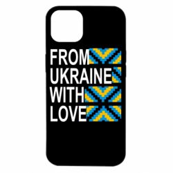 Чехол для iPhone 14 From Ukraine with Love (вишиванка) - PrintSalon