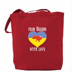Эко-сумка From Ukraine with Love-PrintSalon Эко-сумка From Ukraine with Love