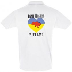 Мужское поло From Ukraine with Love