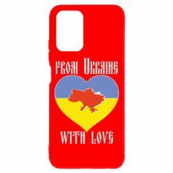 Чехол для Xiaomi Redmi Note 10 From Ukraine with Love-PrintSalon Чехол для Xiaomi Redmi Note 10 From Ukraine with Love