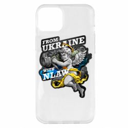 Чехол для iPhone 14 Plus From Ukraine with nlaw - PrintSalon
