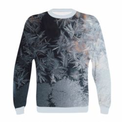 3D світшот Frosting pattern - PrintSalon