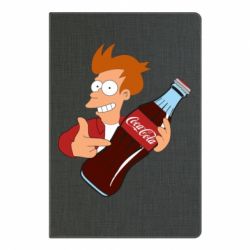 Блокнот з принтом Fry suggests cola - PrintSalon
