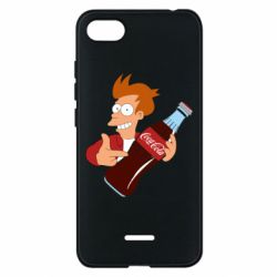 Чохол для Xiaomi Redmi 6A Fry suggests cola - PrintSalon