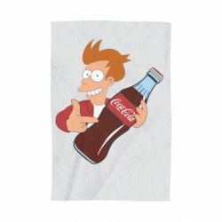 Рушник з принтом Fry suggests cola - PrintSalon