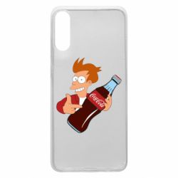 Чохол для Samsung A70 Fry suggests cola - PrintSalon