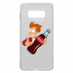 Чохол для Samsung S10e Fry suggests cola - PrintSalon
