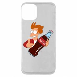 Чохол для iPhone 11 Fry suggests cola - PrintSalon