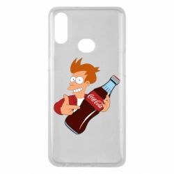 Чохол для Samsung A10s Fry suggests cola - PrintSalon