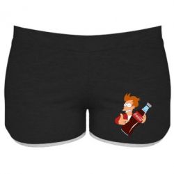 Жіночі шорти Fry suggests cola - PrintSalon