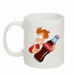 Чашка 320ml Fry suggests cola - PrintSalon