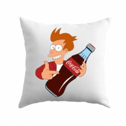 Подушка Fry suggests cola - PrintSalon