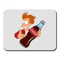 Килимок для миші Fry suggests cola - PrintSalon