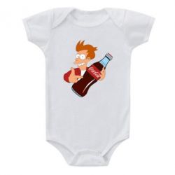 Дитячий бодік Fry suggests cola - PrintSalon