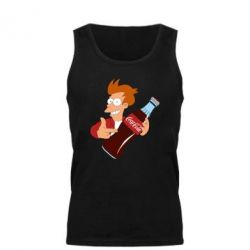 Майка чоловіча Fry suggests cola - PrintSalon