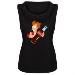 Майка жіноча Fry suggests cola - PrintSalon