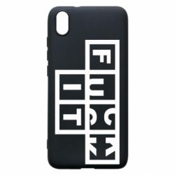 Чехол для Xiaomi Redmi 7A FUCK  IT - PrintSalon