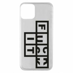 Чехол для iPhone 11 FUCK  IT