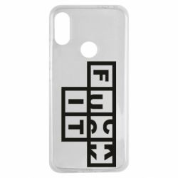 Чехол для Xiaomi Redmi Note 7 FUCK  IT - PrintSalon