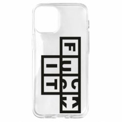 Чехол для iPhone 12 mini FUCK  IT