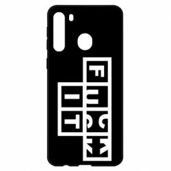 Чехол для Samsung A21 FUCK  IT - PrintSalon