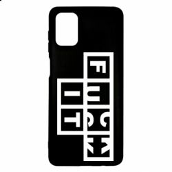 Чехол для Samsung M51 FUCK  IT - PrintSalon