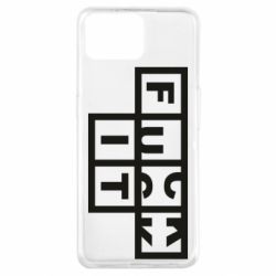Чехол для Oppo A73 FUCK  IT - PrintSalon
