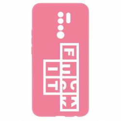 Чехол для Xiaomi Redmi 9 FUCK  IT - PrintSalon