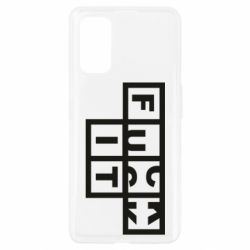 Чехол для Realme 7 Pro FUCK  IT - PrintSalon