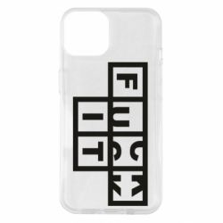 Чехол для iPhone 14 FUCK  IT - PrintSalon