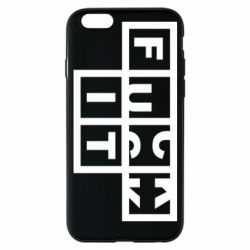 Чехол для iPhone 6/6S FUCK  IT - PrintSalon