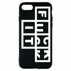 Чехол для iPhone 8 FUCK  IT - PrintSalon