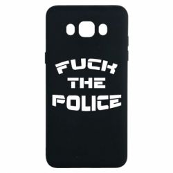 Чехол для Samsung J7 2016 Fuck The Police К черту полицию-PrintSalon Чехол для Samsung J7 2016 Fuck The Police К черту полицию