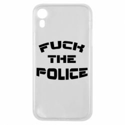 Чехол для iPhone XR Fuck The Police К черту полицию - PrintSalon