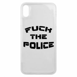 Чехол для iPhone Xs Max Fuck The Police К черту полицию-PrintSalon Чехол для iPhone Xs Max Fuck The Police К черту полицию