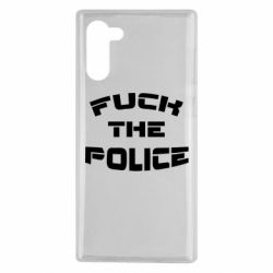 Чохол для Samsung Note 10 Fuck The Police До біса поліцію-PrintSalon Чохол для Samsung Note 10 Fuck The Police До біса поліцію