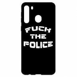 Чехол для Samsung A21 Fuck The Police К черту полицию-PrintSalon Чехол для Samsung A21 Fuck The Police К черту полицию