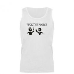 Майка чоловіча Fuck the Police-PrintSalon Майка чоловіча Fuck the Police