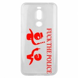 Чехол для Meizu X8 Fuck the Police-PrintSalon Чехол для Meizu X8 Fuck the Police